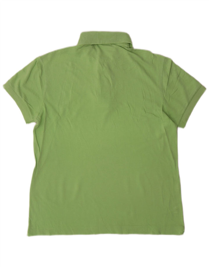 Polo Lacoste para hombre talla 3 pequeño algodón verde