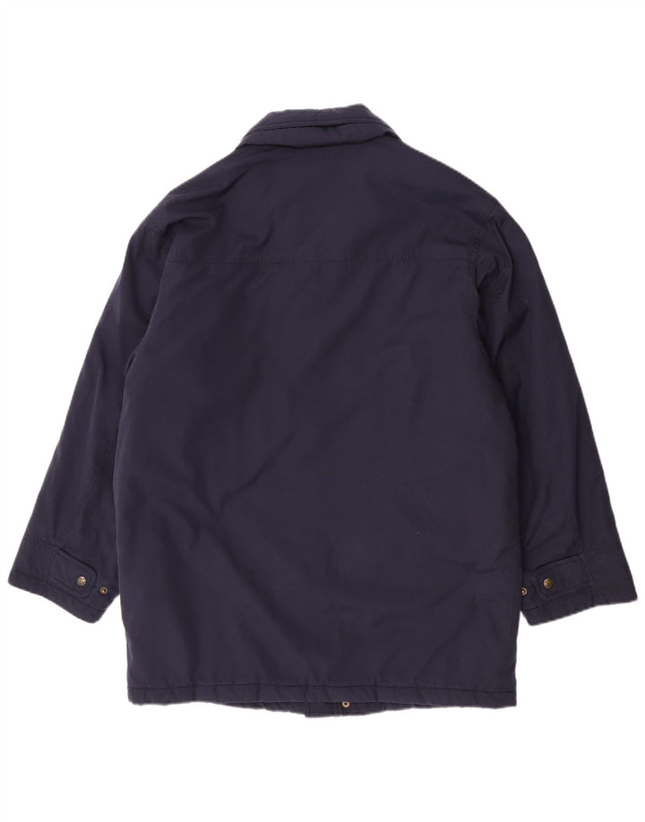 Abrigo para hombre European Project UK 38 Azul marino mediano