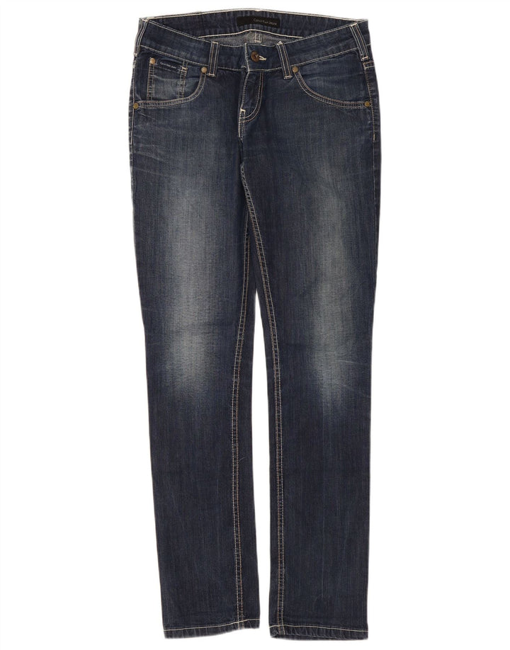 Vaqueros ajustados para mujer Calvin Klein W29 L32 Algodón azul