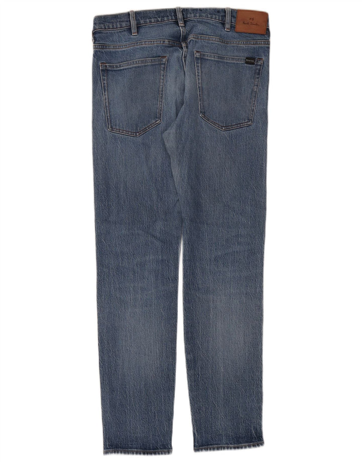 Vaqueros ajustados para hombre Paul Smith W32 L30 Algodón azul