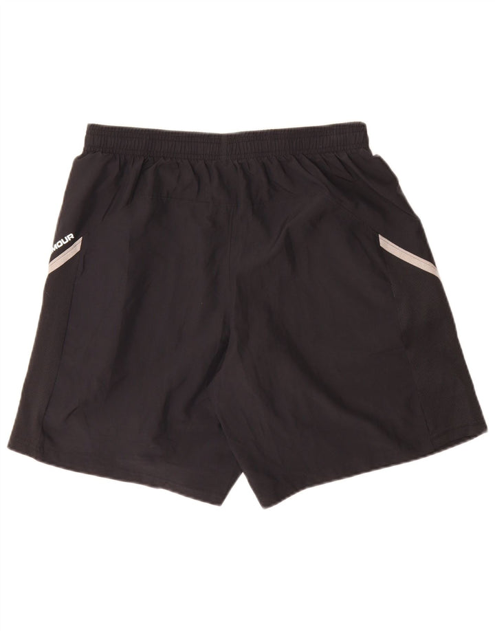 Under Armour Pantalones cortos deportivos para hombre Poliéster negro mediano