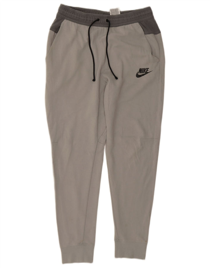 Pantalón De Chándal Nike Hombre Joggers Gris Medio Algodón