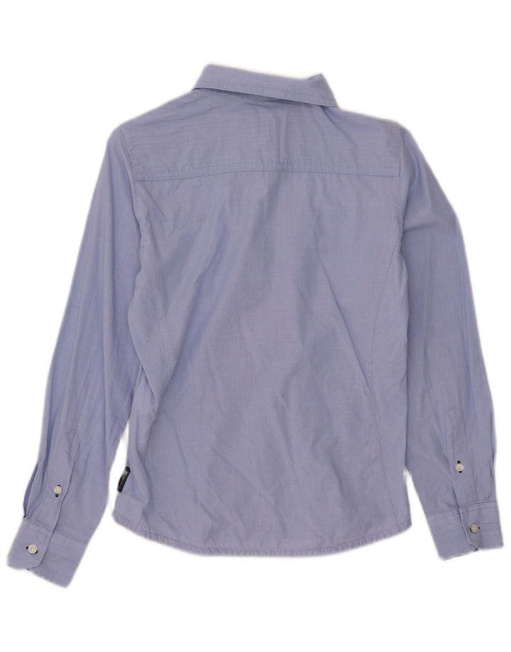 Armani Junior Camisa Niño 11-12 Años Azul Algodón