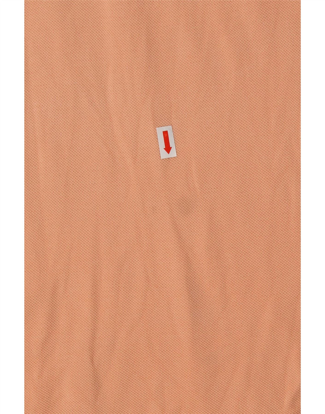 LACOSTE Polo para hombre talla 5 grande algodón naranja