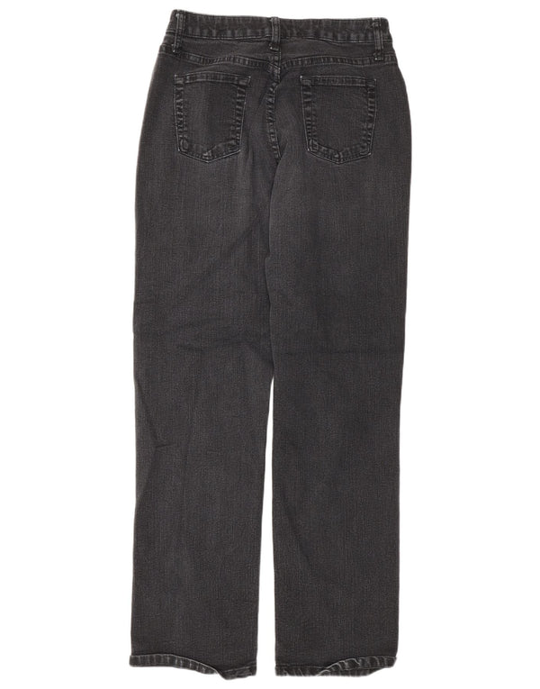 Lee Mens Riders Jeans rectos de ajuste relajado US 6 Medium W26 L30 Algodón negro