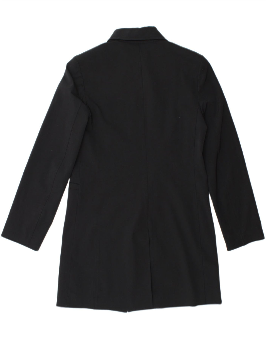 PINKO Abrigo para mujer UK 8 Pequeño Poliéster negro