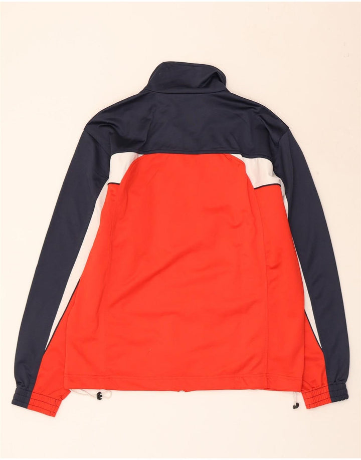 DIADORA Hombre Chaqueta De Chándal Top Poliéster Color Block Rojo Medio