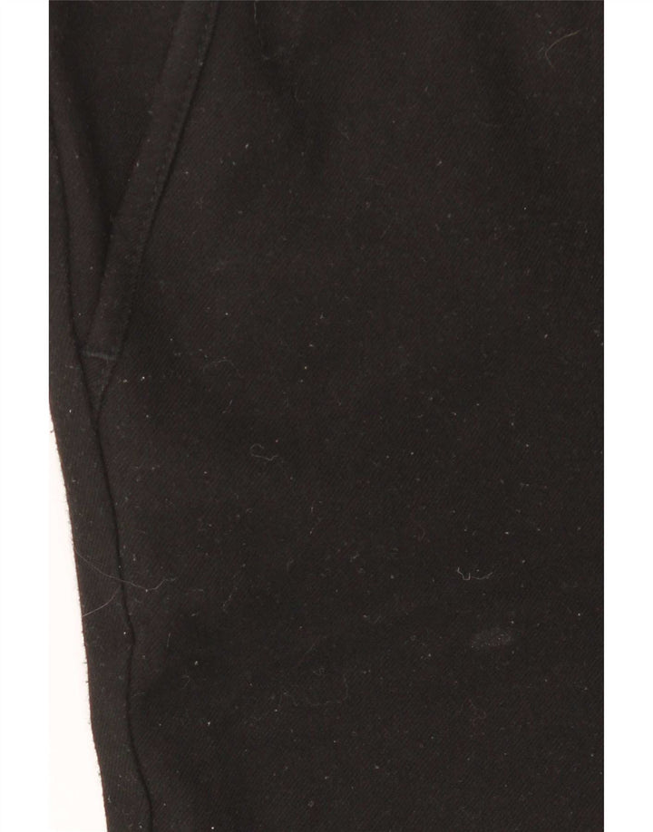 Zara Hombre Pantalón Chino Tapered Mediano W31 L29 Poliéster Negro