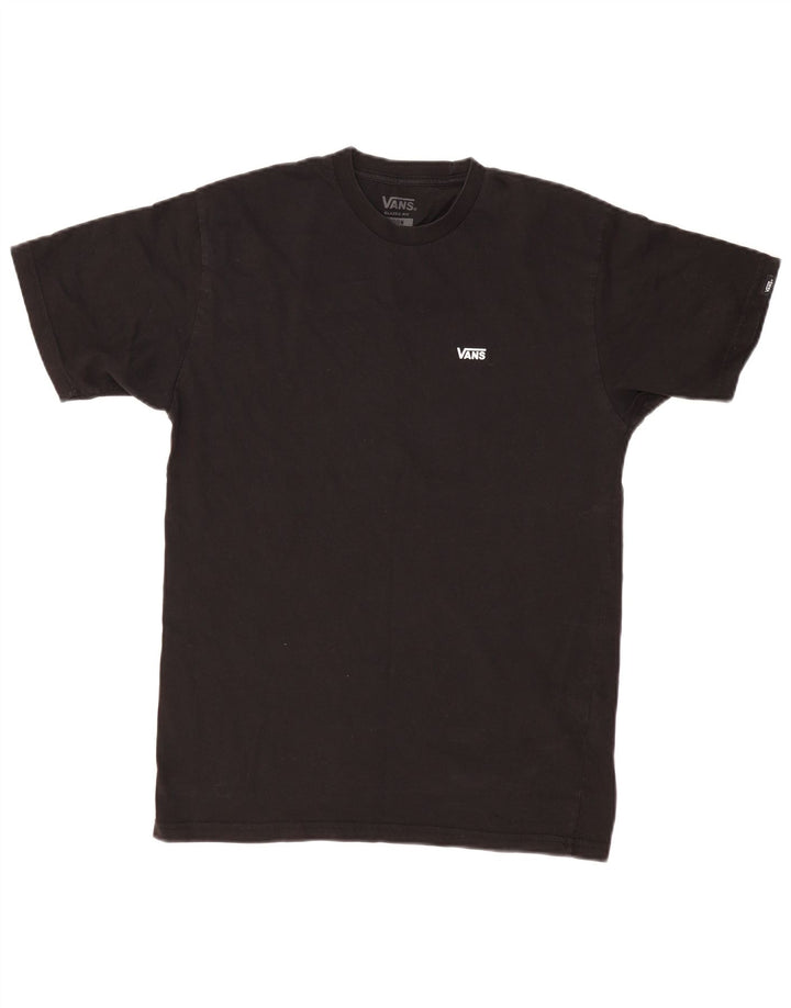 Camiseta Vans Classic Fit para hombre, talla mediana, algodón negro