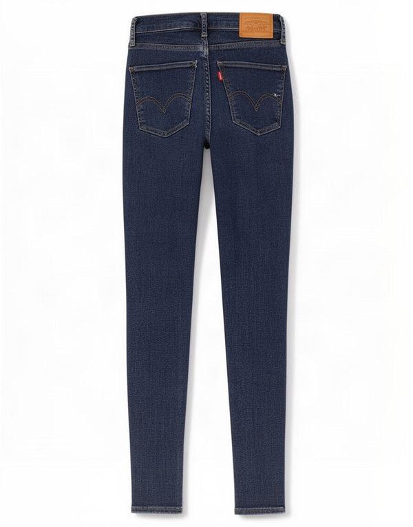 Vaqueros Levi's Mile High Super Skinny para mujer W25 L30 Algodón azul