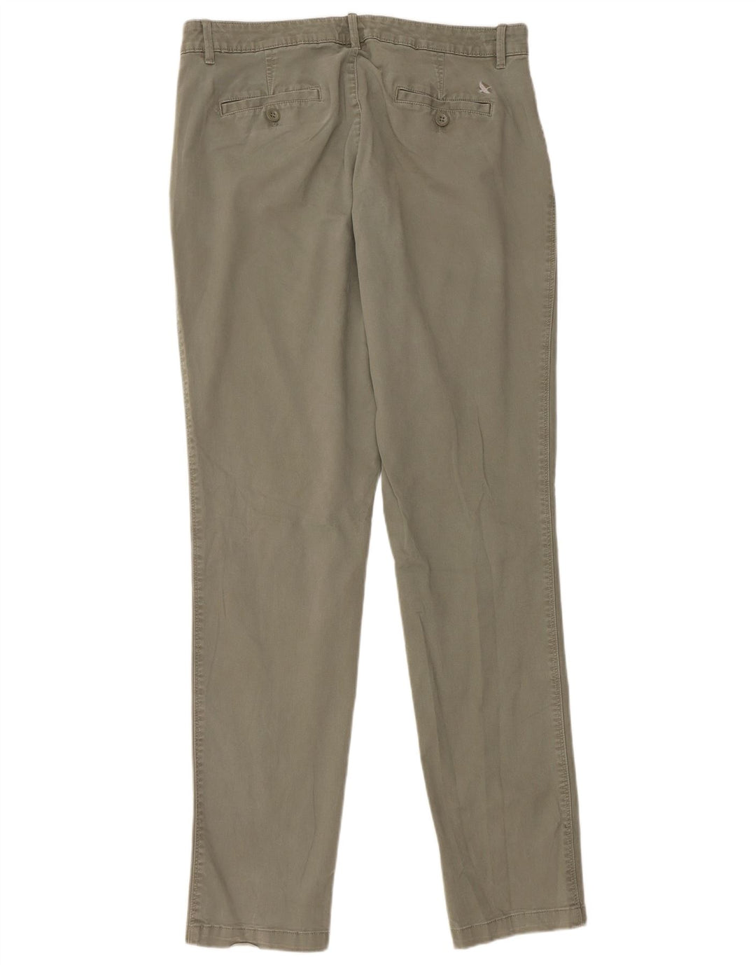 EDDIE BAUER Pantalones chinos estilo novio para mujer US 14 XL W36 L33 Caqui