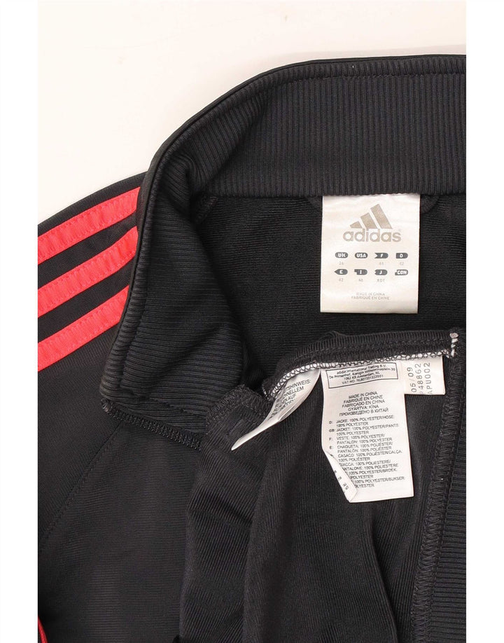 Adidas - Chaqueta de chándal para mujer, talla 40, poliéster gris grande