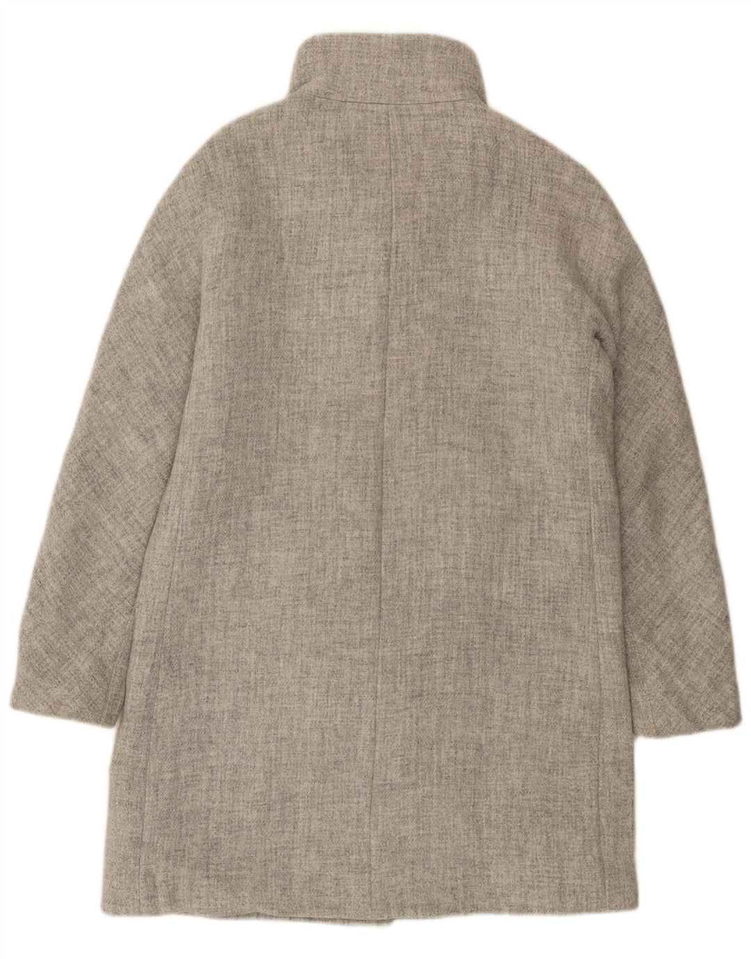 J. CREW Abrigo para mujer US 6 Lana gris medio