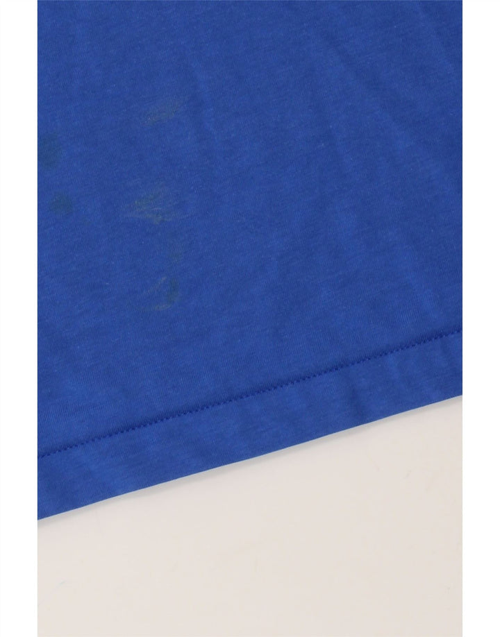 Camiseta Nike Dri Fit para hombre Top de algodón azul medio