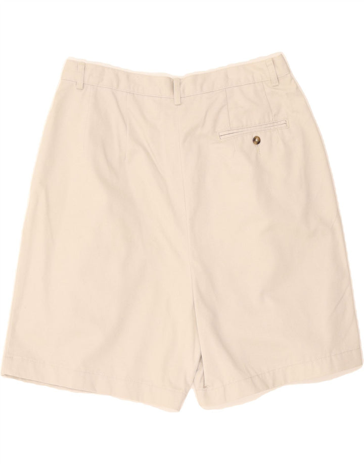 EDDIE BAUER Womens Chino Shorts US 12 Large W30 Grey Cotton Vintage Eddie Bauer and Second-Hand Eddie Bauer from Messina Hembry 