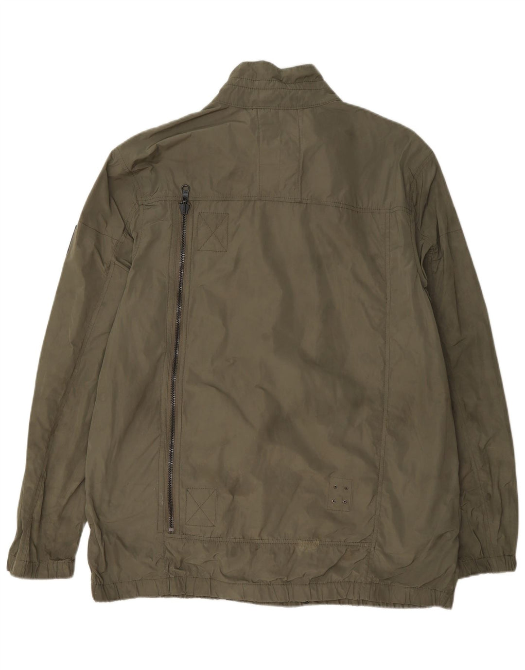 Dkny Chaqueta Bomber para Hombre UK 44 2XL Caqui