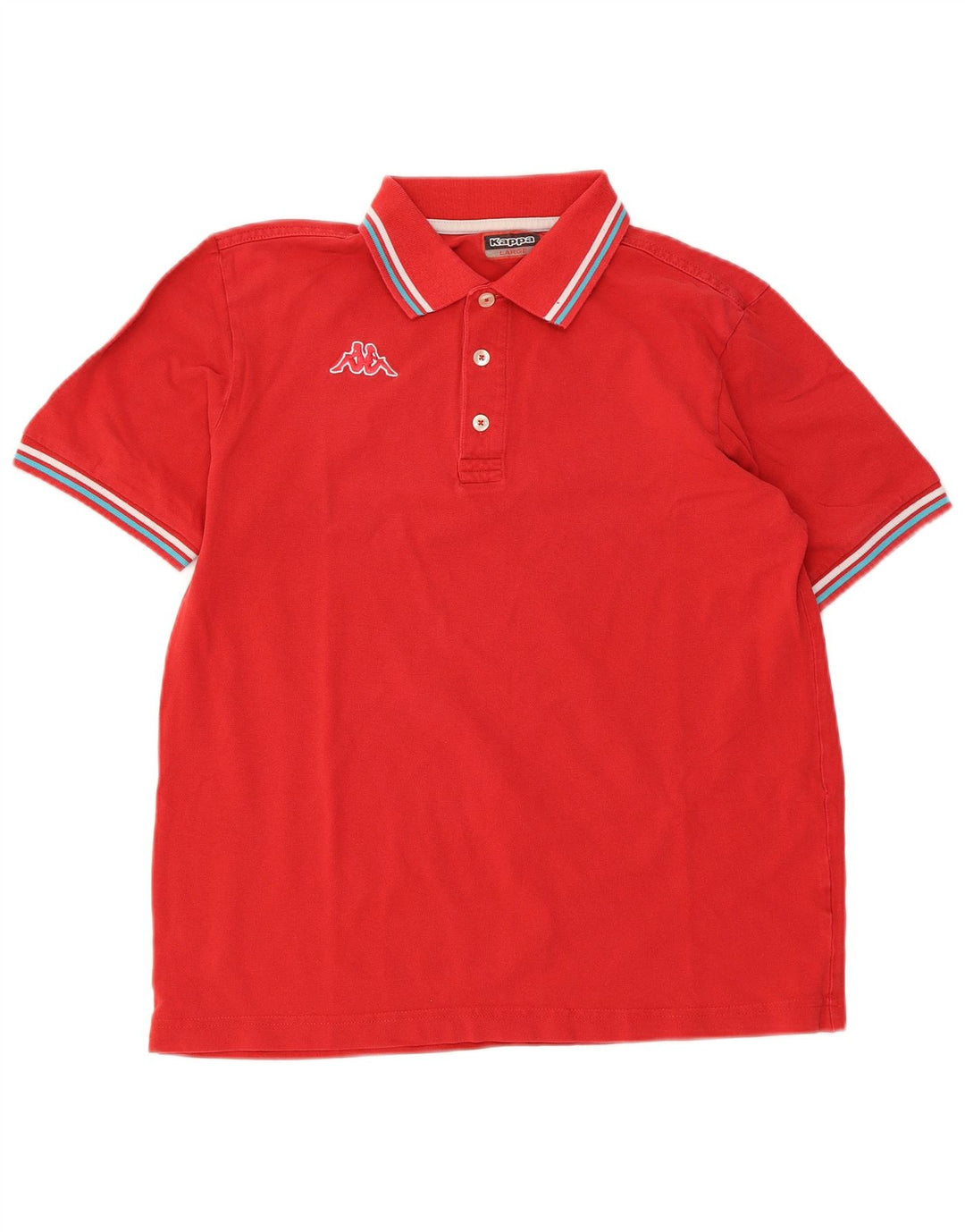Kappa Polo Hombre Grande Rojo