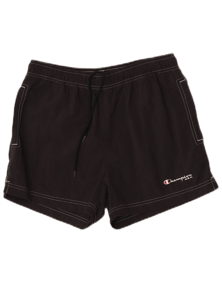 Champion Bañador Hombre Small Nylon Negro