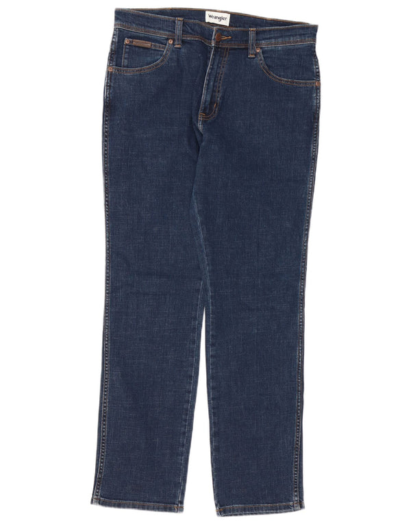 Vaqueros Wrangler Texas Slim para hombre W33 L32 Azul