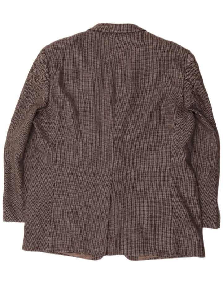 Chaps Chaqueta tipo blazer de 2 botones para hombre UK 48 3XL Lana gris