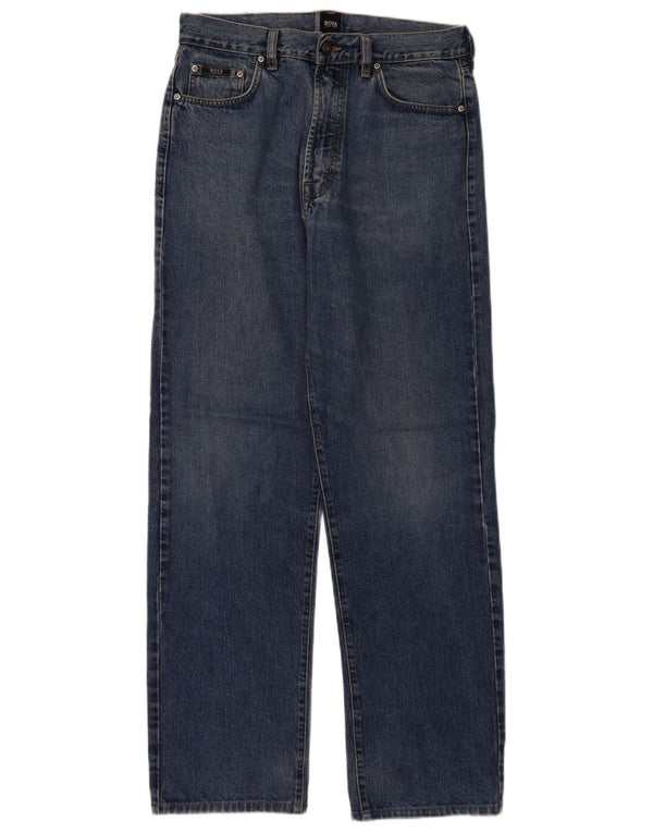 Vaqueros Hugo Boss Hombre Rectos W32 L32 Azul