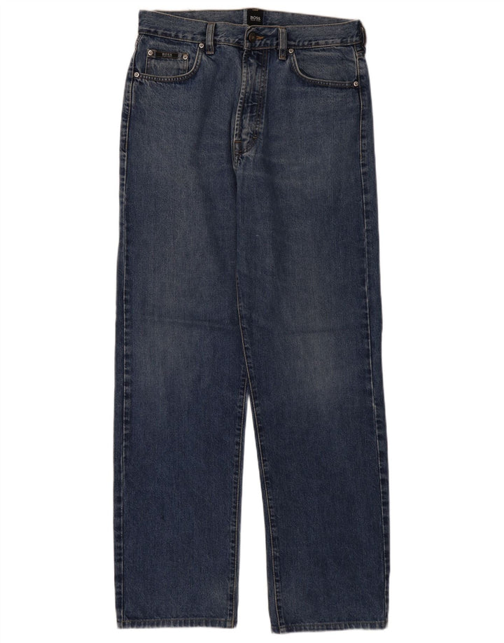 Vaqueros Hugo Boss Hombre Rectos W32 L32 Azul
