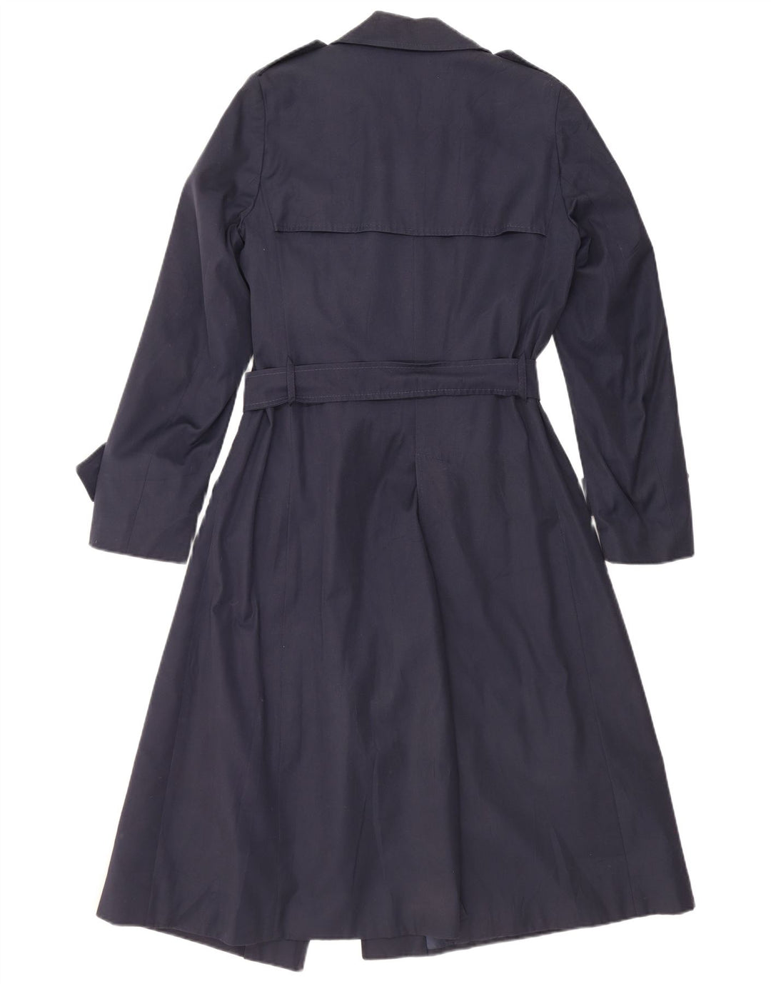 Gabardina Vintage Mujer IT 48 XL Poliamida Azul Marino