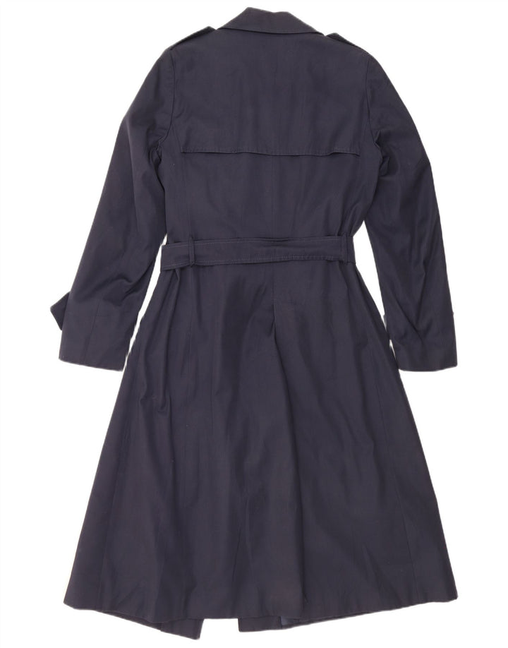 Gabardina Vintage Mujer IT 48 XL Poliamida Azul Marino