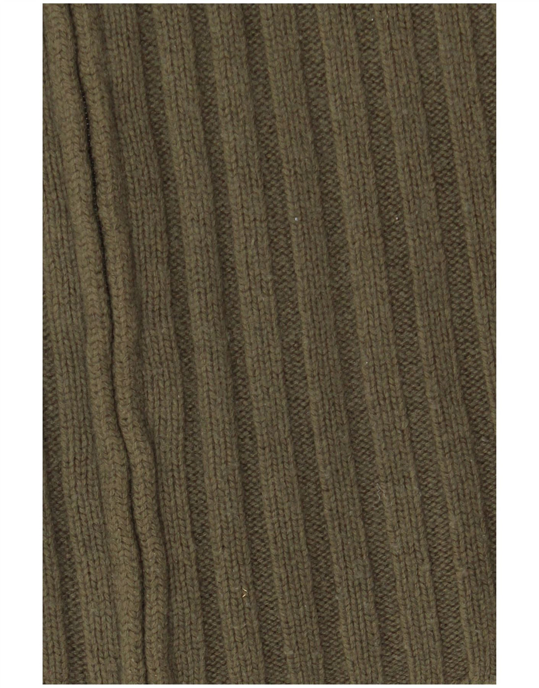 Levi's Suéter tipo cárdigan con cremallera completa para hombre, talla grande, de lana de cordero caqui