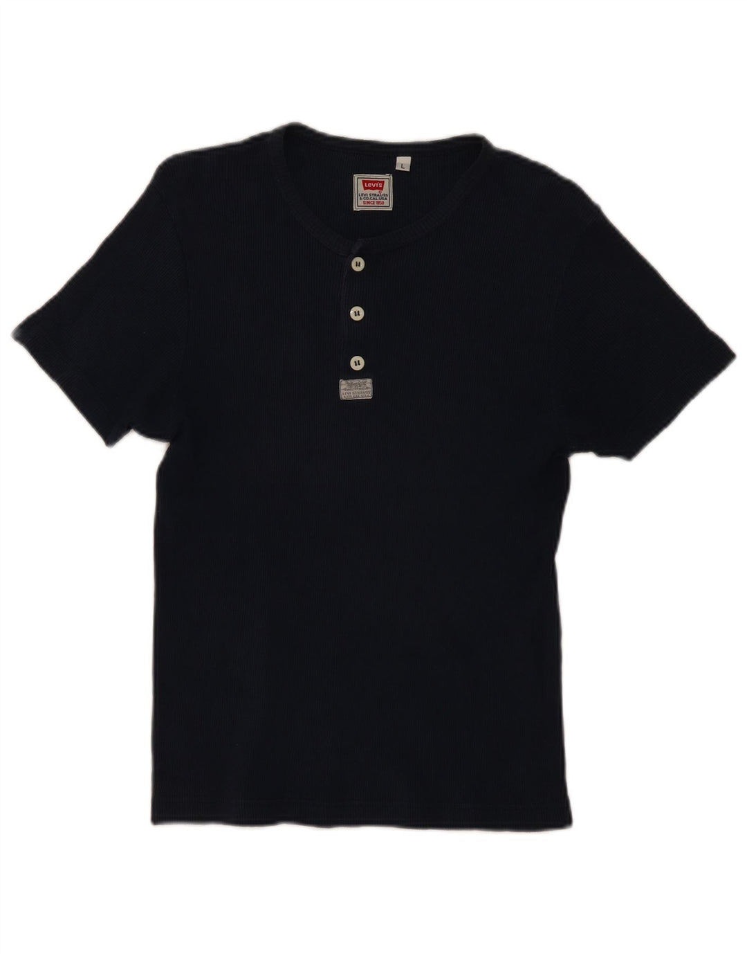 Levi's Camiseta para mujer Top UK 44 Large Azul marino