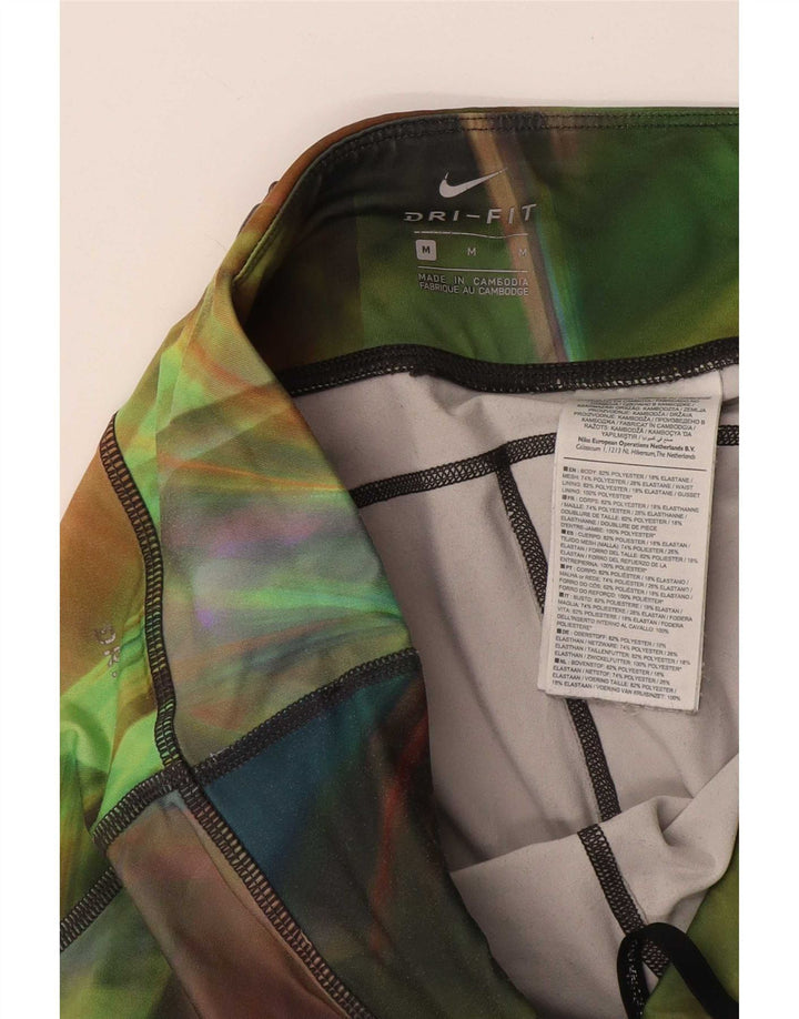 Nike - Leggings capri Dri Fit para mujer, talla 40, talla mediana, multicolor