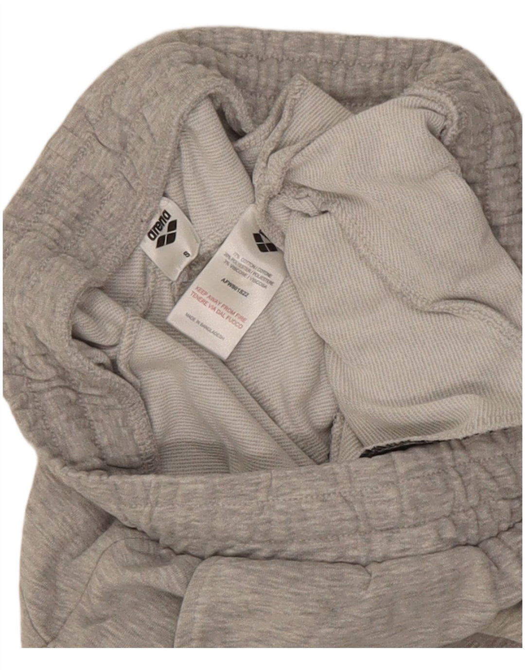 Arena Pantalón De Chándal Para Hombre Pequeño De Algodón Moteado Gris