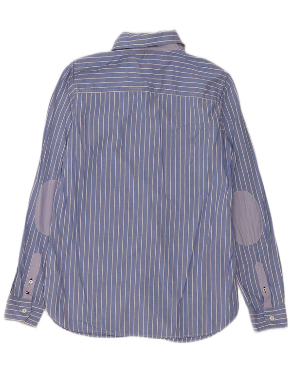 Tommy Hilfiger Camisa para mujer US 6 Algodón azul medio a rayas