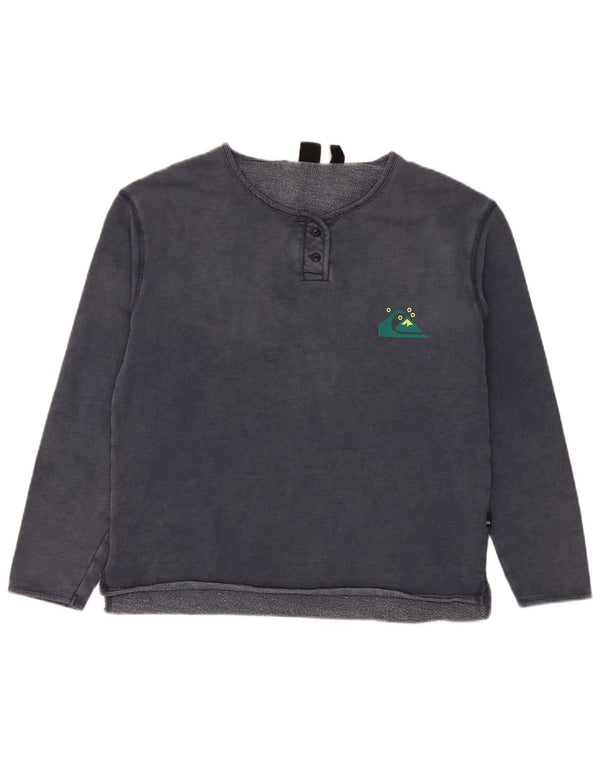 Quiksilver Sudadera para Mujer Jumper UK 44 Medium Azul Marino Algodón