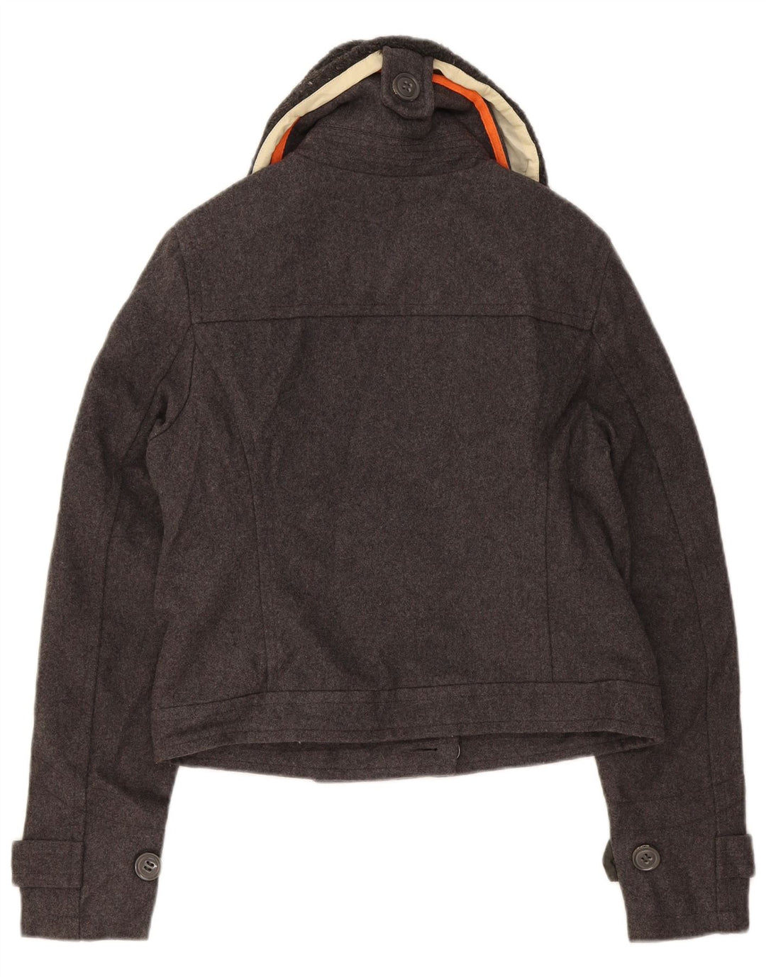 Superdry Chaqueta Bomber para Mujer UK 44 Lana Gris Medio
