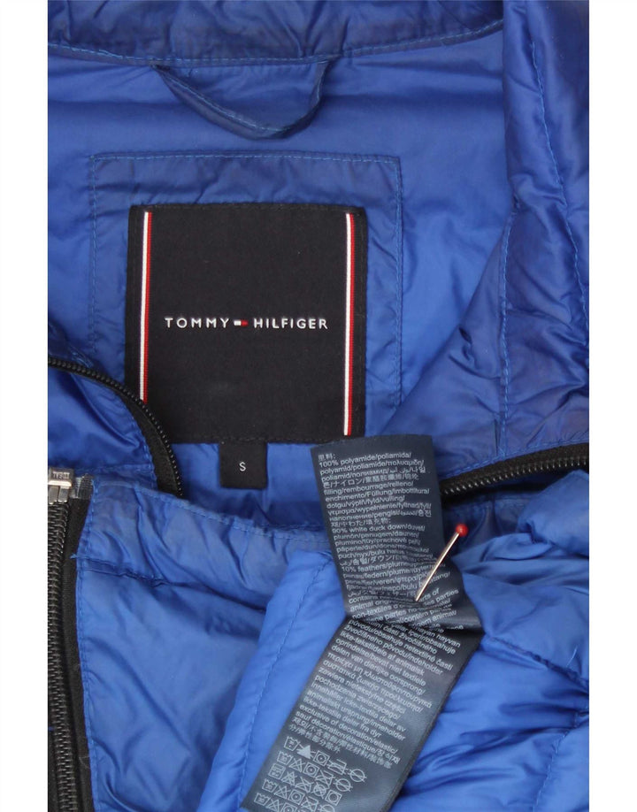 Tommy Hilfiger Chaqueta acolchada para hombre UK 36 Small Azul Poliamida