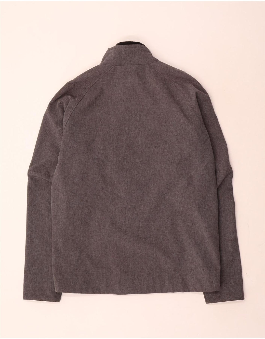 Hummel Chaqueta cortavientos gráfica para hombre Reino Unido 40 Poliéster gris grande