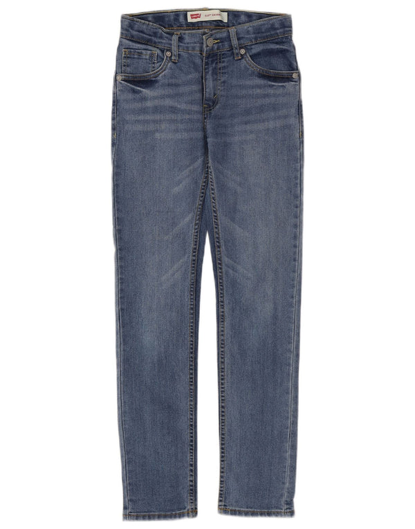 Levi's Vaqueros pitillo 510 para niños 11-12 años W26 L28 Algodón azul