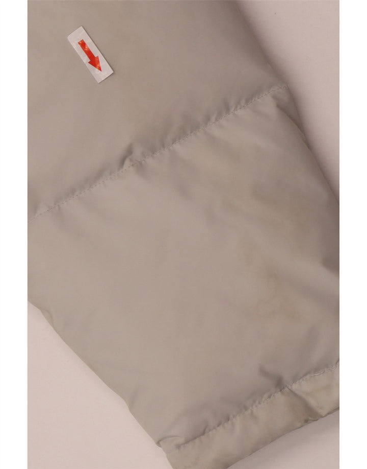 Champion Chaqueta acolchada con capucha para hombre UK 40 Large Nylon gris