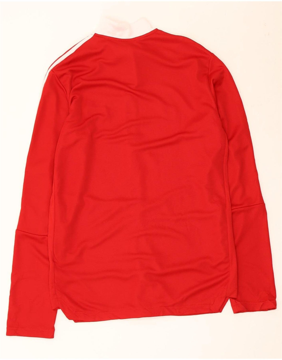Adidas Hombre Aeroready Chándal Top Chaqueta Mediano Rojo Poliéster
