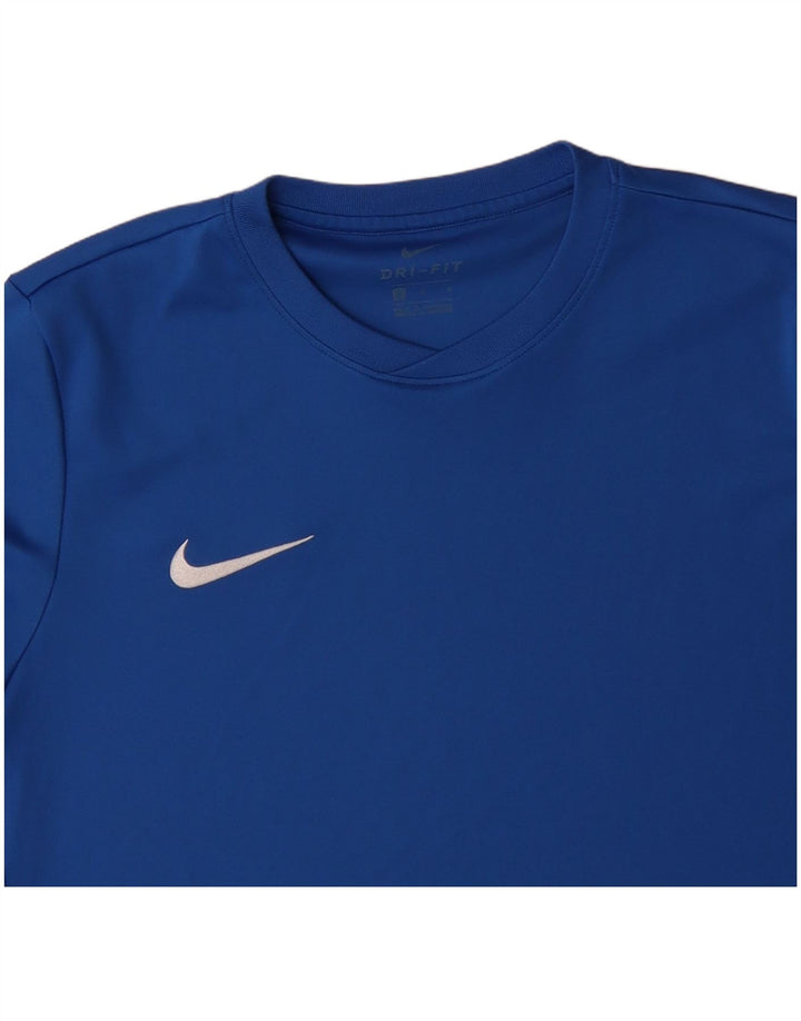 Camiseta NIKE Hombre Dri Fit Top Poliéster Azul Medio
