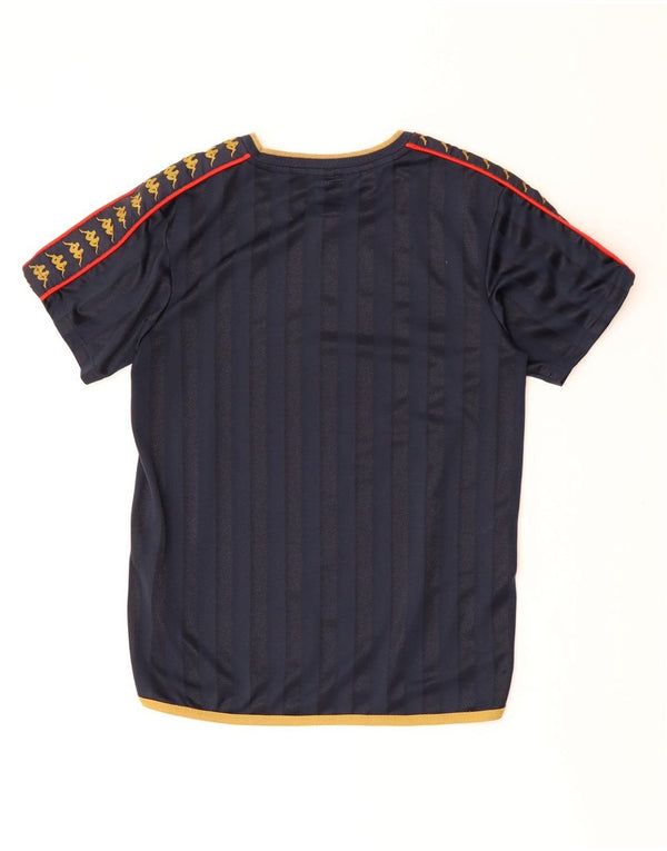 Kappa Camiseta gráfica para hombre Top Small Azul marino Poliéster