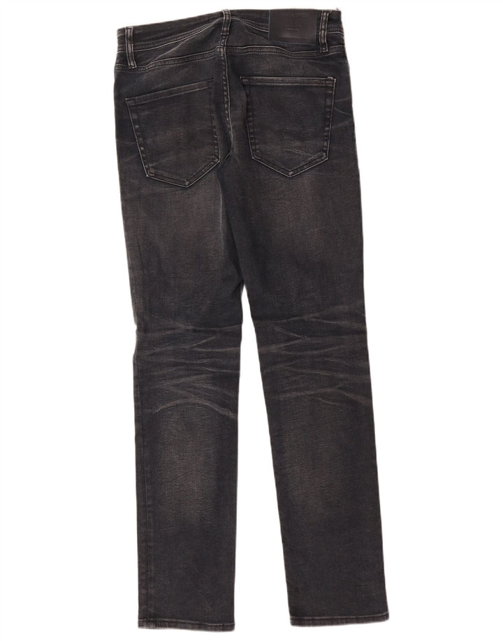 Jack & Jones Tim Slim Jeans para Hombre W30 L32 Algodón Negro