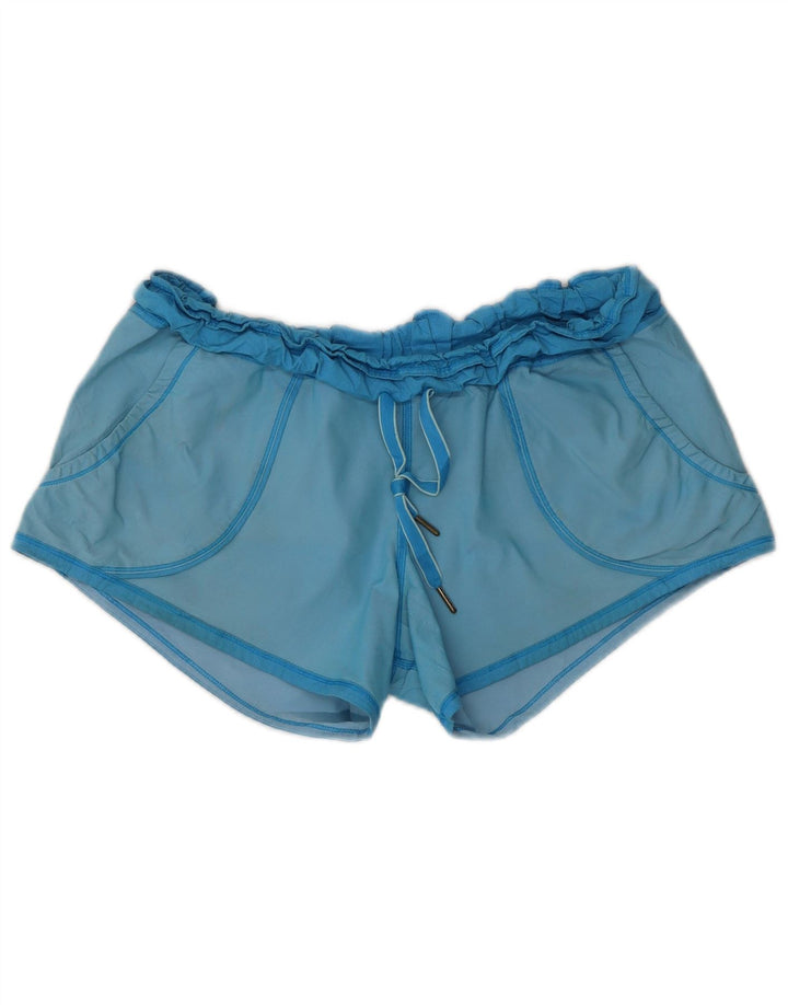 LULULEMON Pantalones cortos deportivos para mujer US 6 Azul medio Poliéster