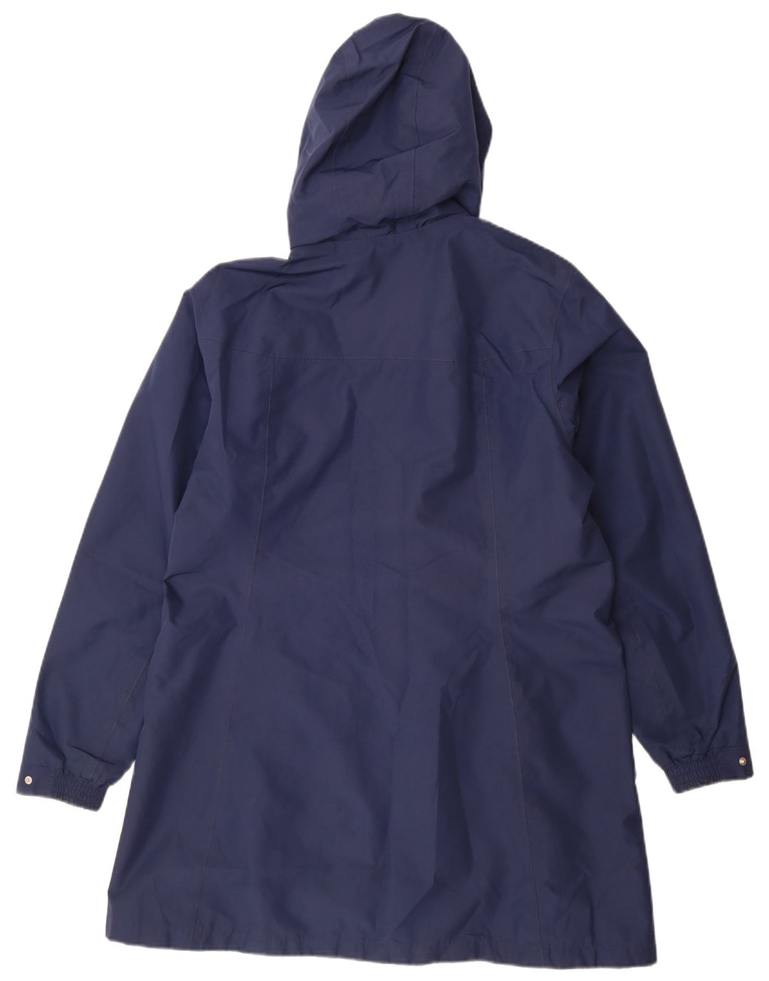 HELLY HANSEN Chubasquero con capucha para mujer ES 40 XL Poliéster azul marino
