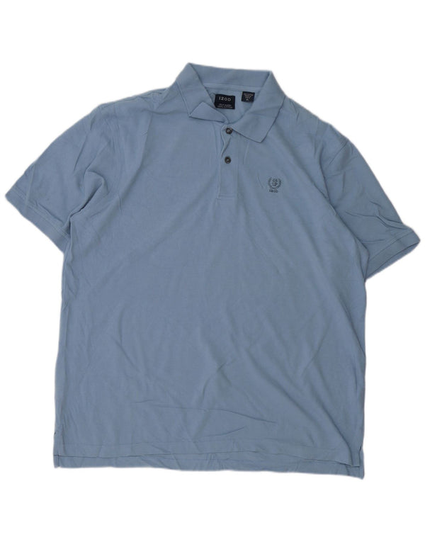 IZOD Polo Hombre XL Algodón Azul