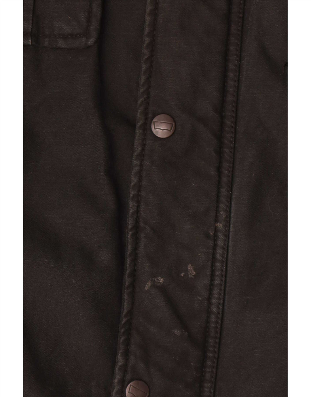 Levi's Chaqueta utilitaria para hombre UK 42 XL Algodón negro