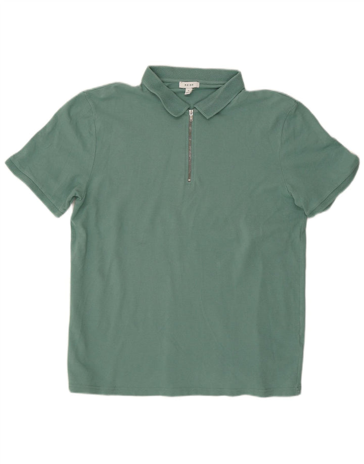 Polo Reiss Hombre XL Algodón Verde