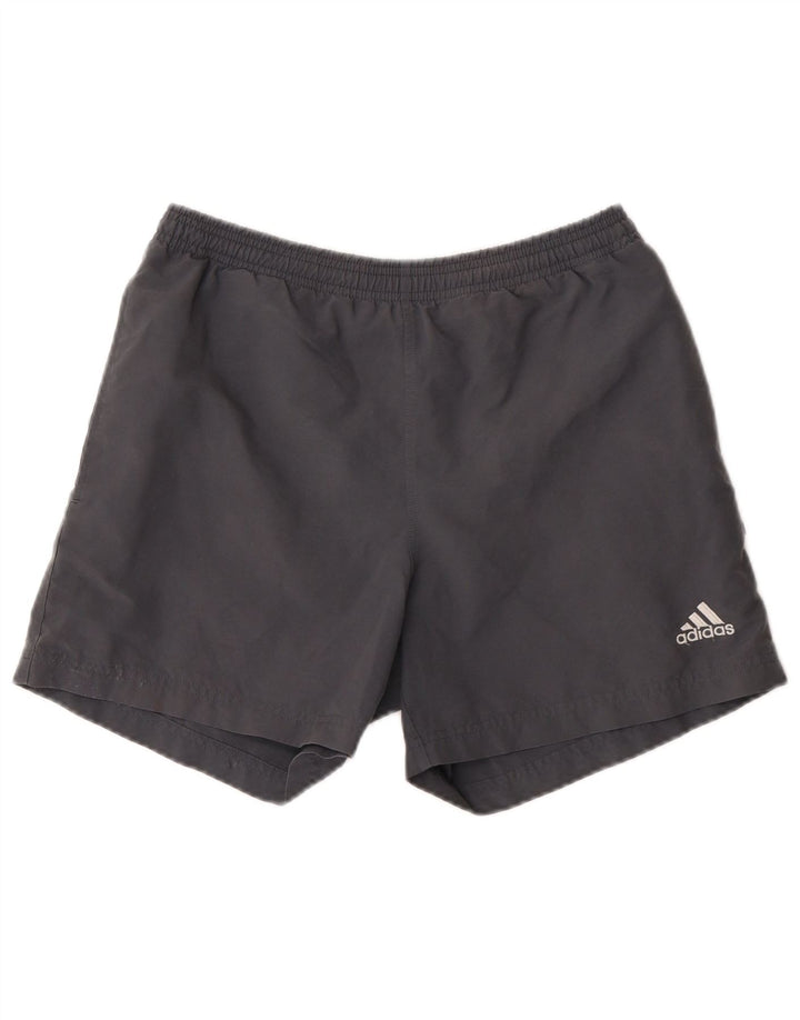 Adidas Pantalón corto deportivo para niño 13-14 años Gris Poliéster