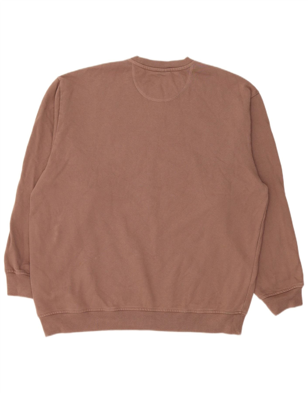 Adidas - Sudadera extragrande para mujer, talla 8/10, algodón marrón pequeño